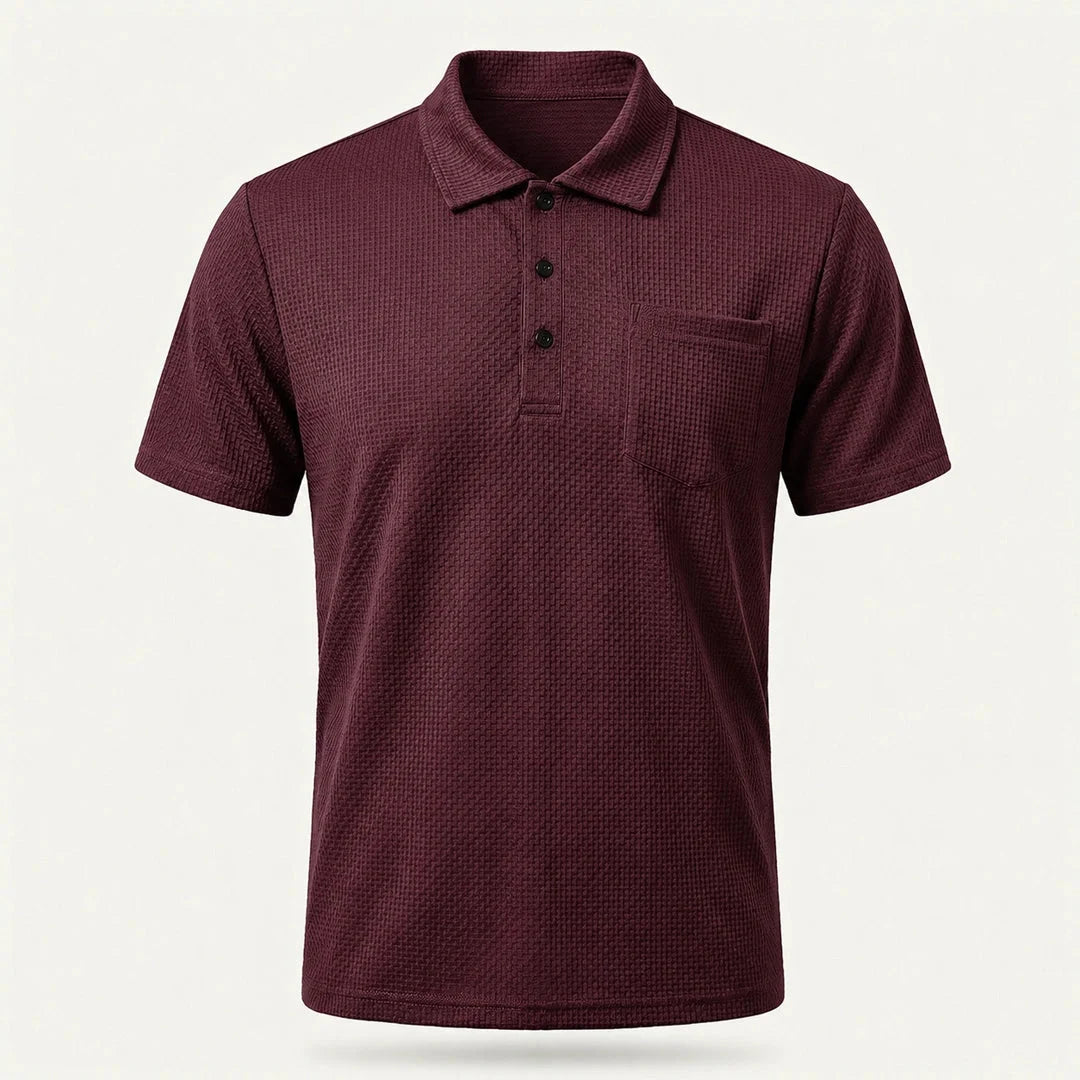 Capri - Men's Ultra Comfortable Pocket Polo Shirt