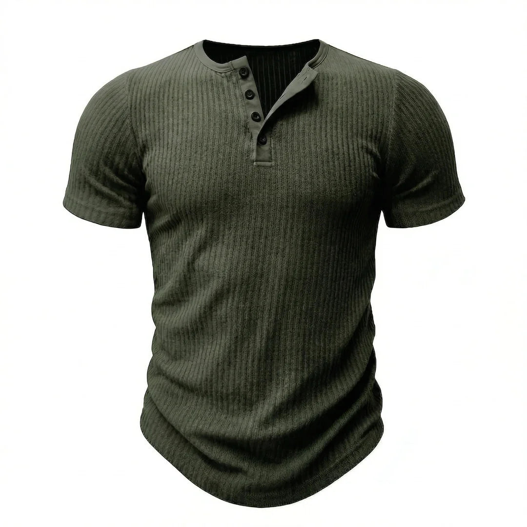Siena - Men's Ultra Comfortable Henley Shirt