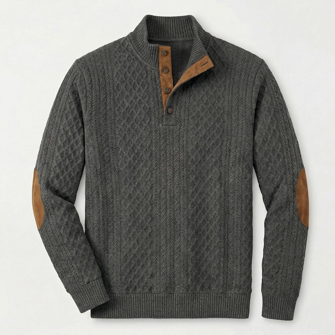 Crown - Men's Classic High Collar Pullover